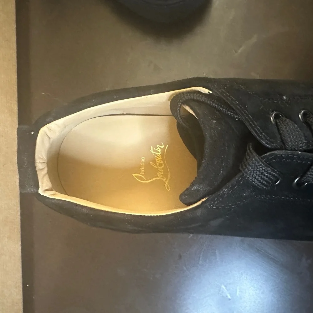 Spiked suede sneakers - Picture 5 of 8